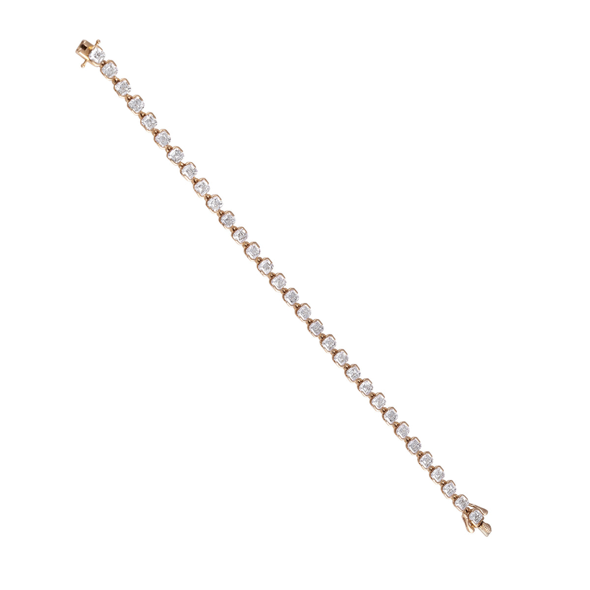 Ascher Cut Tennis Bracelet - view 3