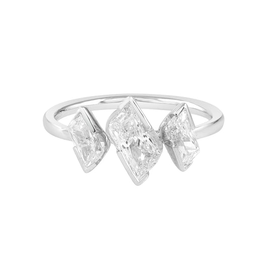 trinity marquise diamond ring - view 1