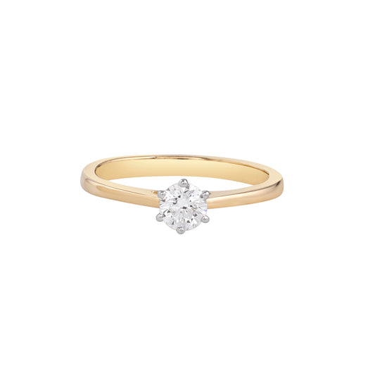 round brilliant ring - view 1