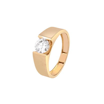 imperial bezel solitaire ring - view 2