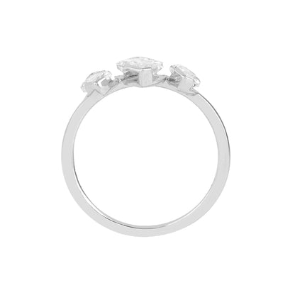 trinity marquise diamond ring - view 3