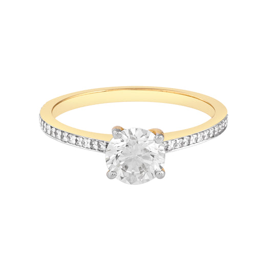 starlight solitaire ring - view 1