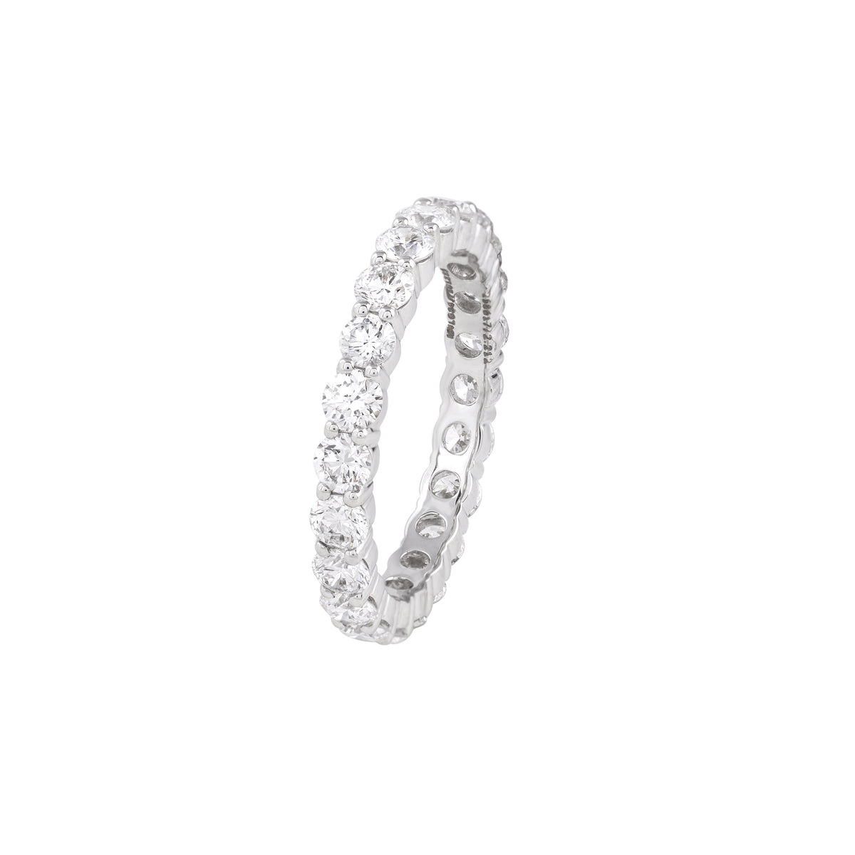 classic diamond eternity band - view 1
