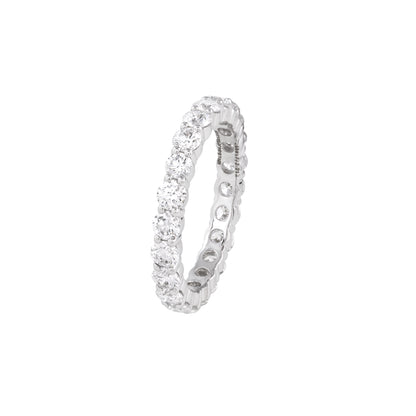 classic diamond eternity band - view 1