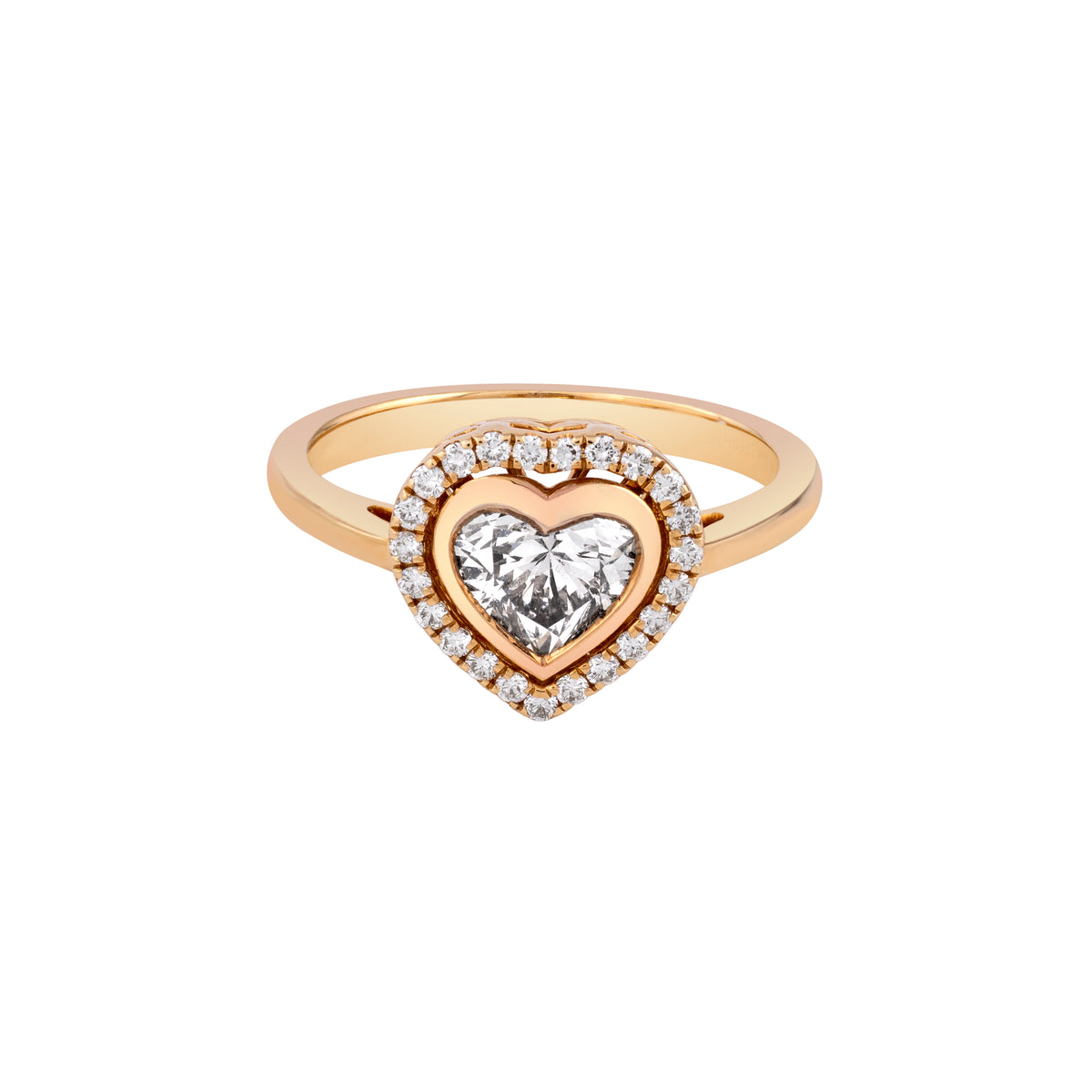 veloura heart ring - view 1