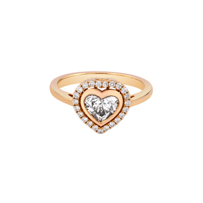 veloura heart ring - view 1