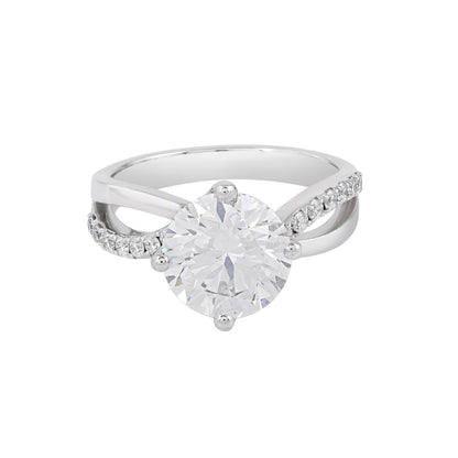Eterna solitaire diamond ring - view 1