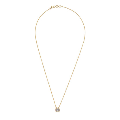 Radiant cut locket - view 1