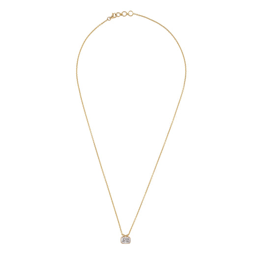 Radiant cut locket - view 1