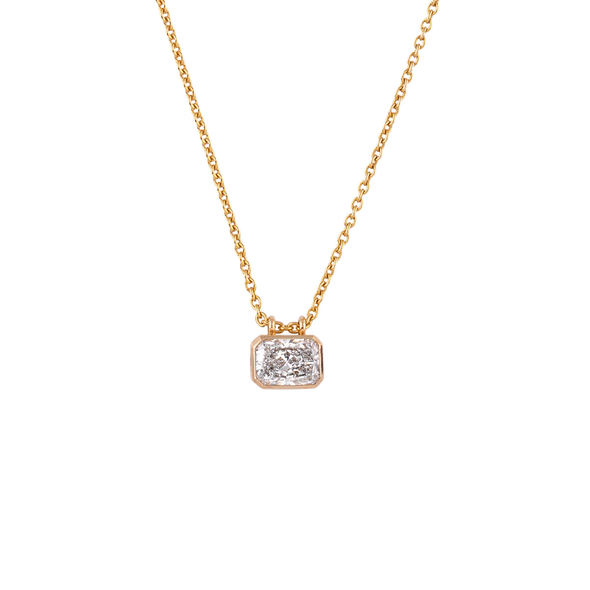 Radiant cut locket - view 2
