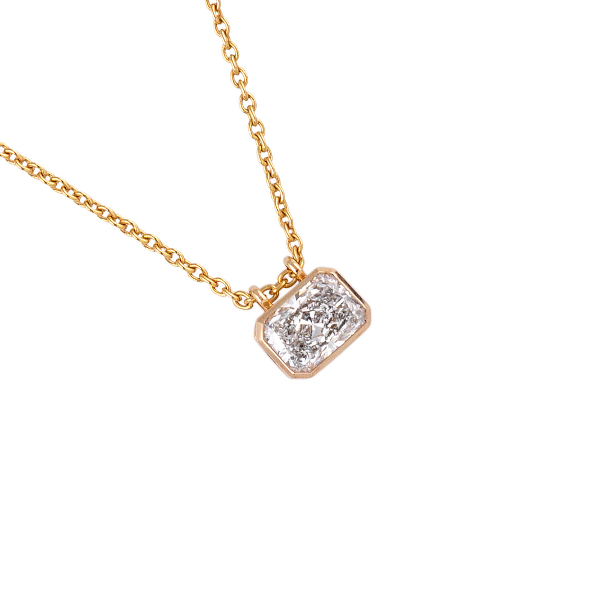 Radiant cut locket - view 3