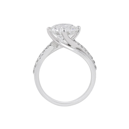 Eterna solitaire diamond ring - view 3