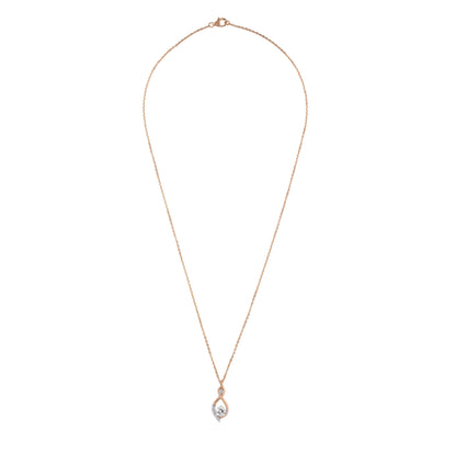 infinity twist chain locket - view 1