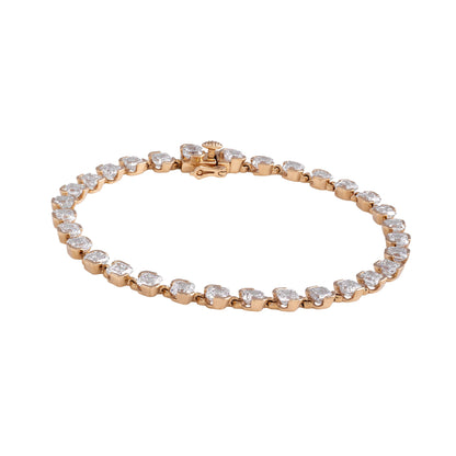 Ascher Cut Tennis Bracelet - view 1