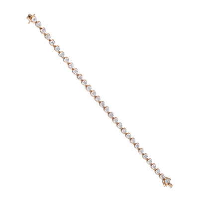 Ascher Cut Tennis Bracelet - view 3