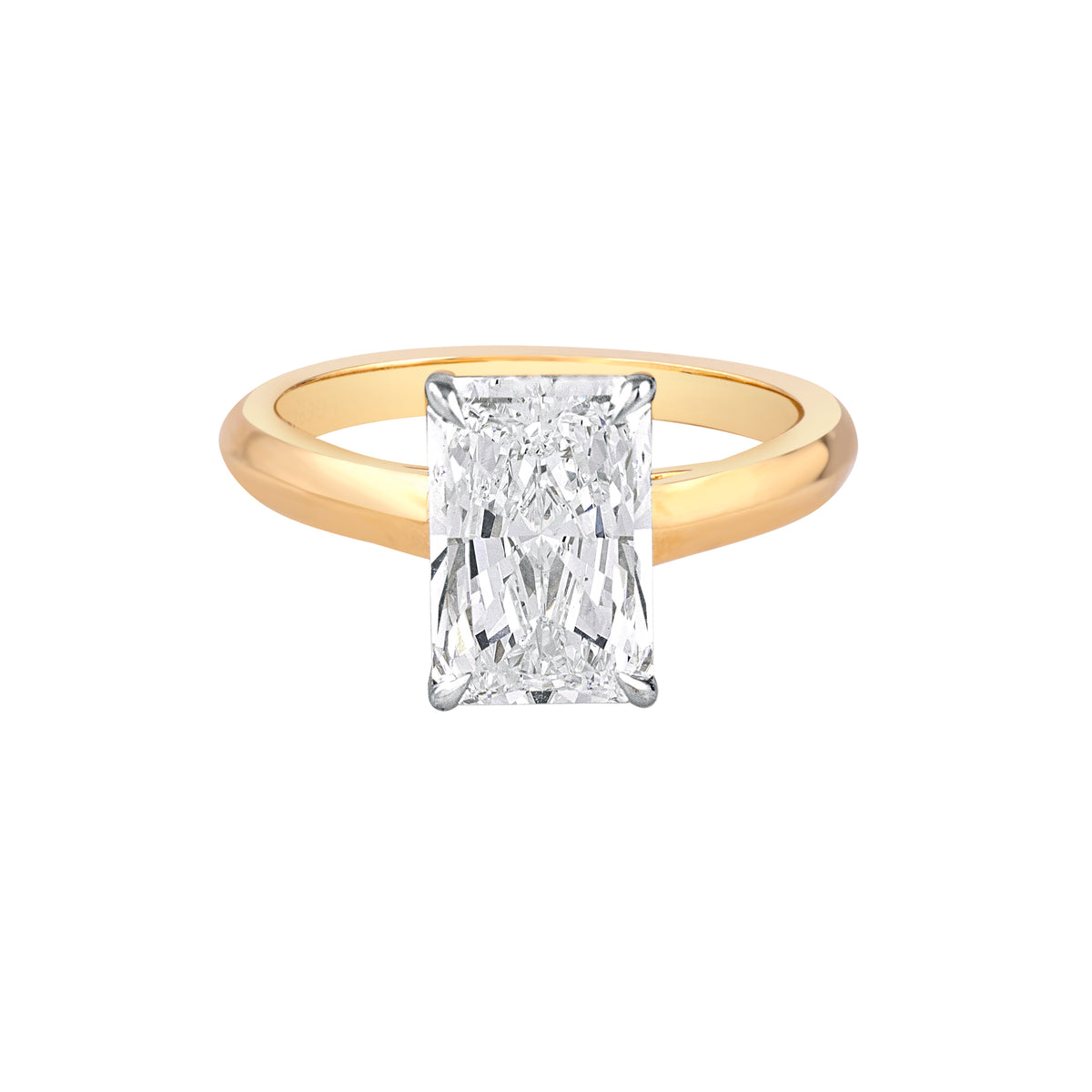 radiant grace solitaire ring - view 1