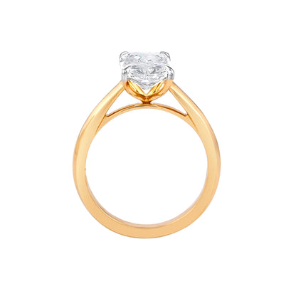 radiant grace solitaire ring - view 2