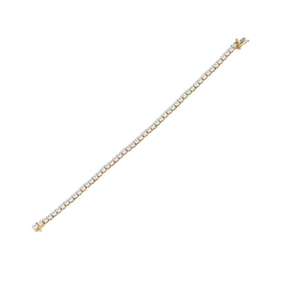 Classic Round Tennis Bracelet - view 3
