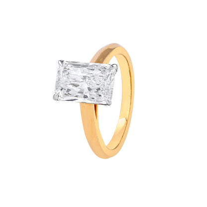 radiant grace solitaire ring - view 3