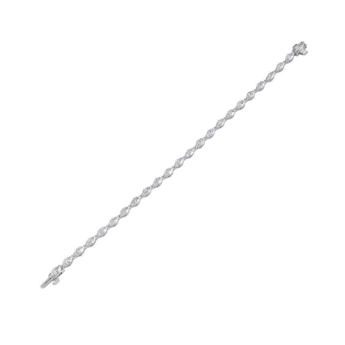 Marquise Tennis Bracelet - view 3