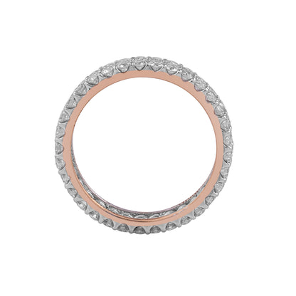 Double row eternity band - view 2